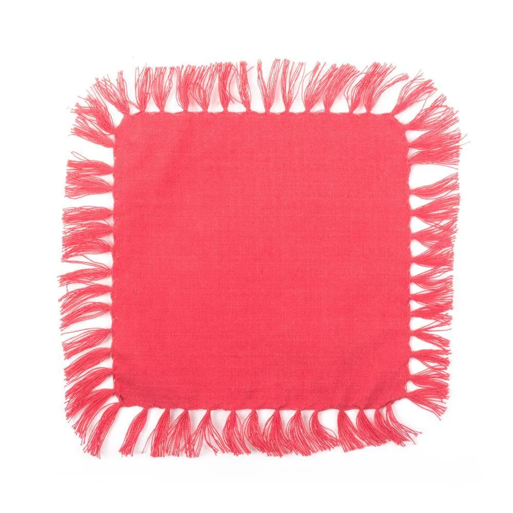 Fringe Cocktail Napkins Set of 4