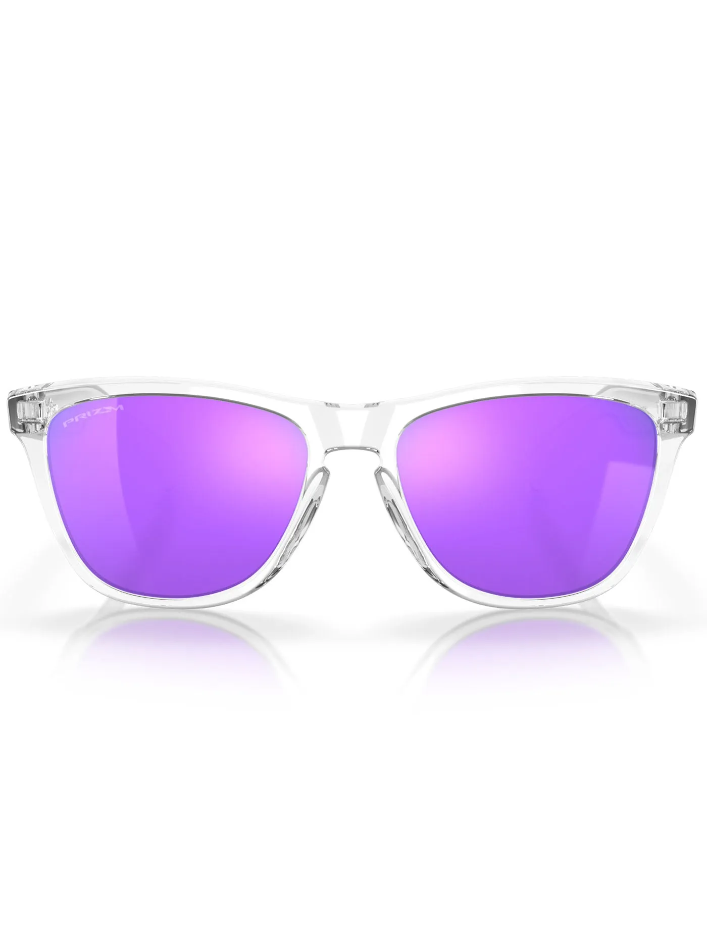 Frogskins Polished Clear/Prizm Violet Sunglasses