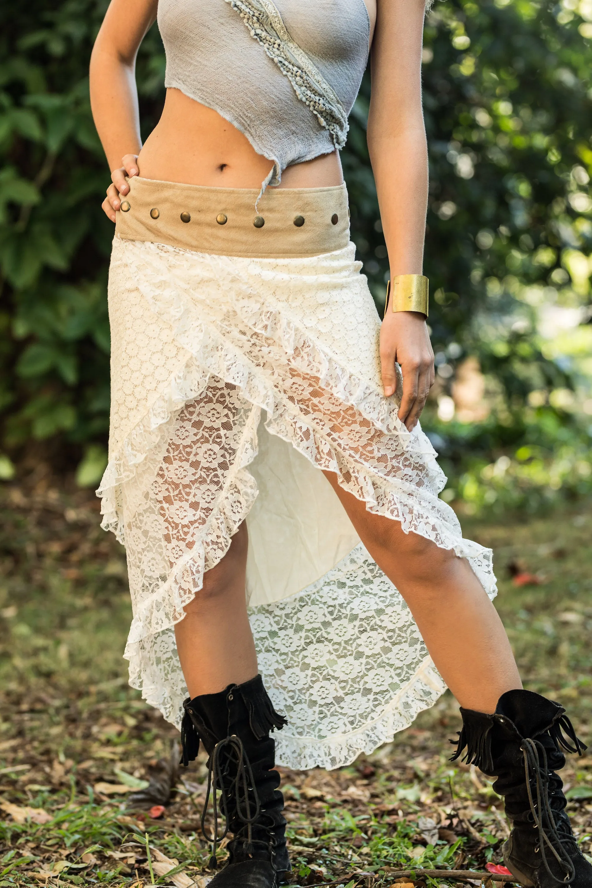 GAIA SKIRT WHITE