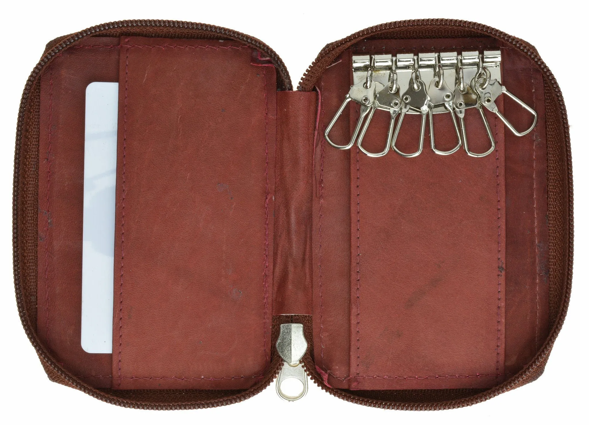 Genuine Leather Classic Key Holder Wallet