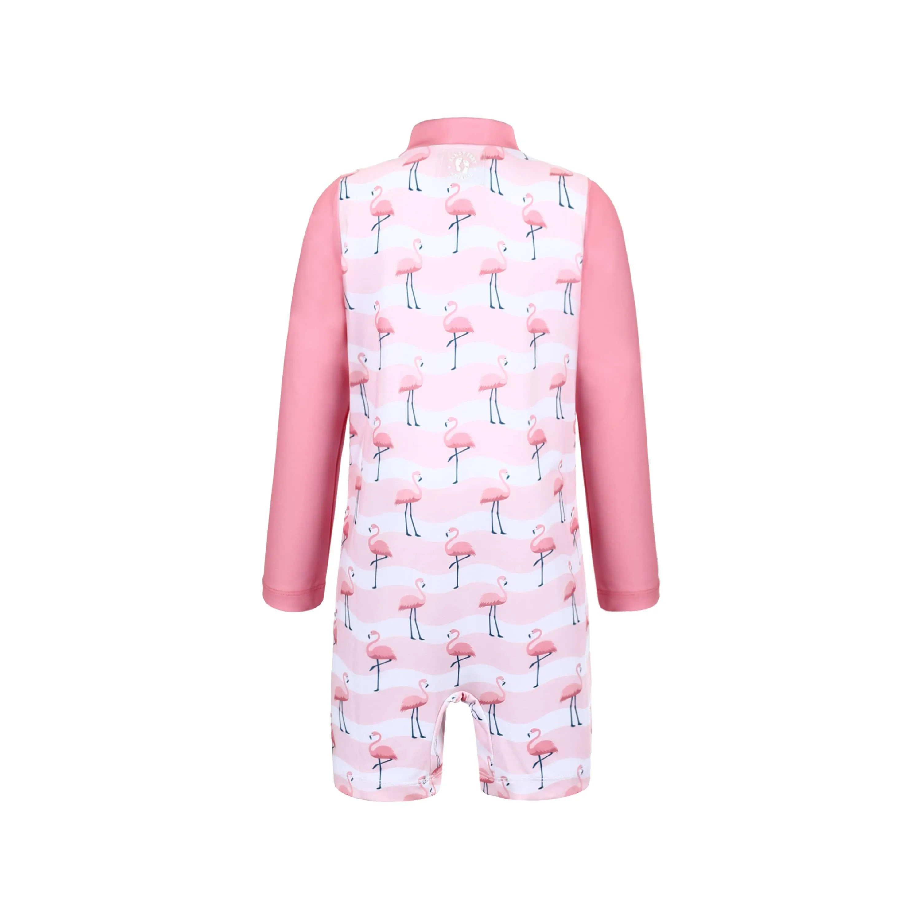 Girls Flamingo Flamboyance Toddler Sunsuit