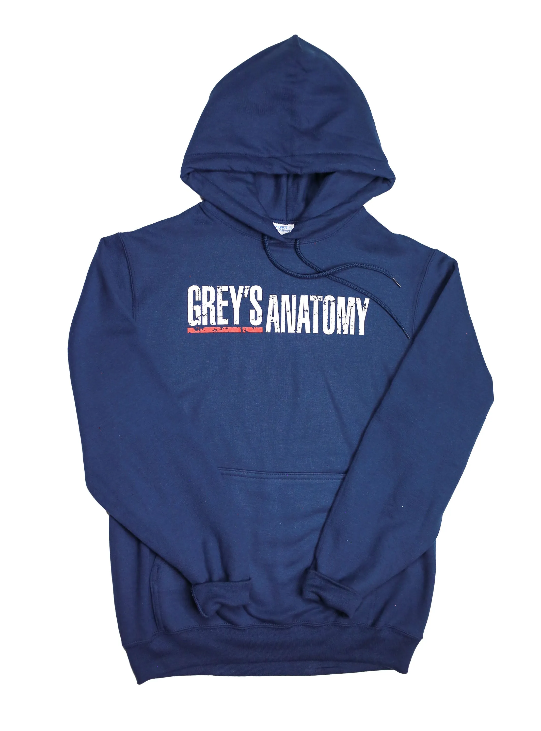 Grey's Anatomy - Distressed Logo Hoodie Sweatshirts