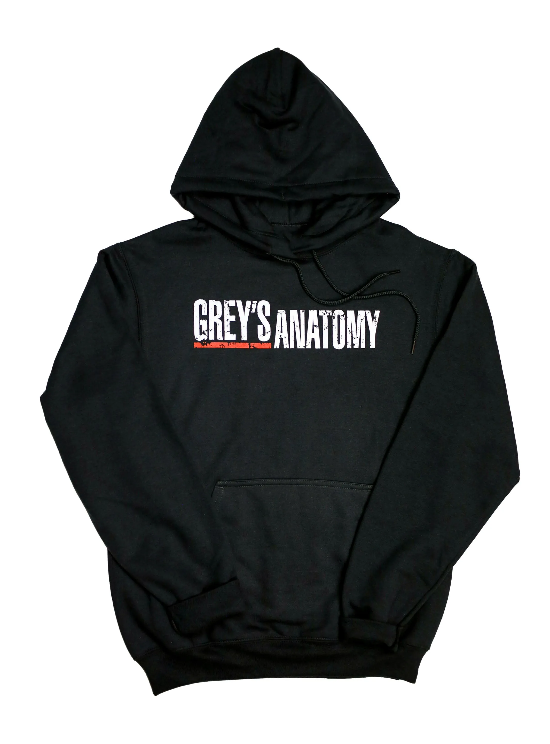 Grey's Anatomy - Distressed Logo Hoodie Sweatshirts