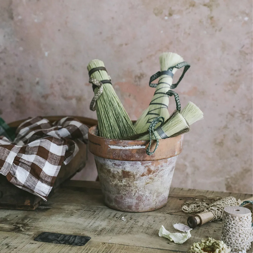 Handmade Wire-Wrapped Tampico Hand Brush