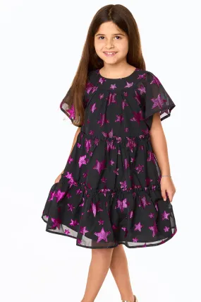 Kenzie Girls Dress - Celestial