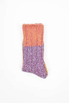 Lee Asymmetric Sock Pink