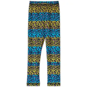 Leopard Kids Leggings Hybrid and UPF 50 