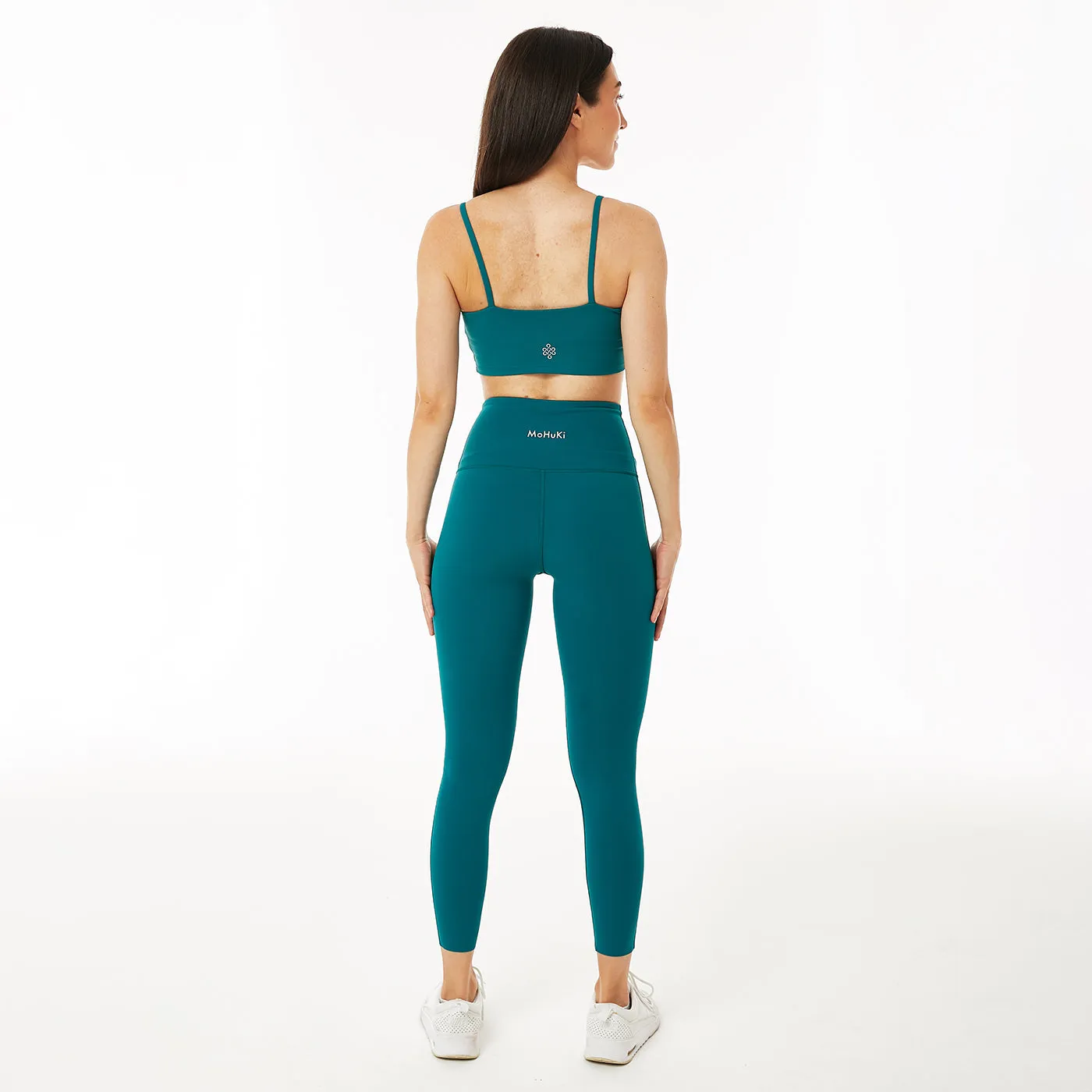 Lily High Waisted Legging - Lake Green