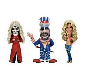 Little Big Head - 3 Pack Figurines - House of 1000 Corpses - NECA Collectibles