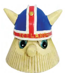 Magnet Viking w. helmet