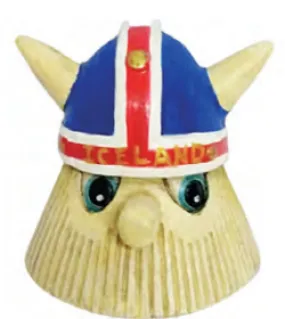 Magnet Viking w. helmet