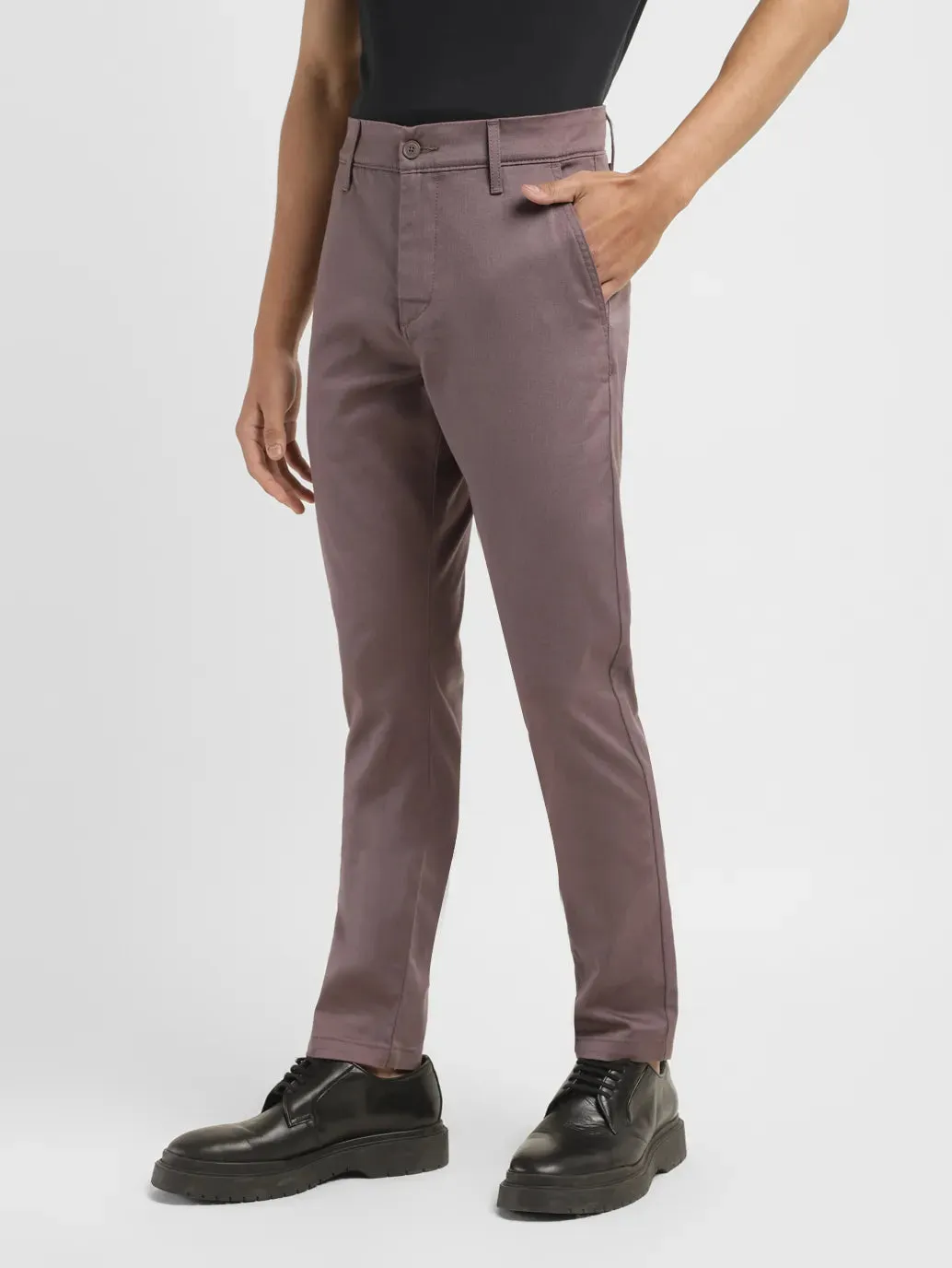 Men's 512 Brown Slim Tapered Fit Chinos