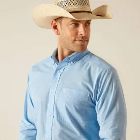 Men's Ariat Solid Slub Classic Fit Shirt