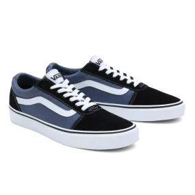 Mens Vans Ward Retro Suede Indigo Old Skool Styling Blues