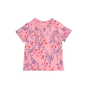 MINI RODINI T-shirt 'Scottish Unicorns'