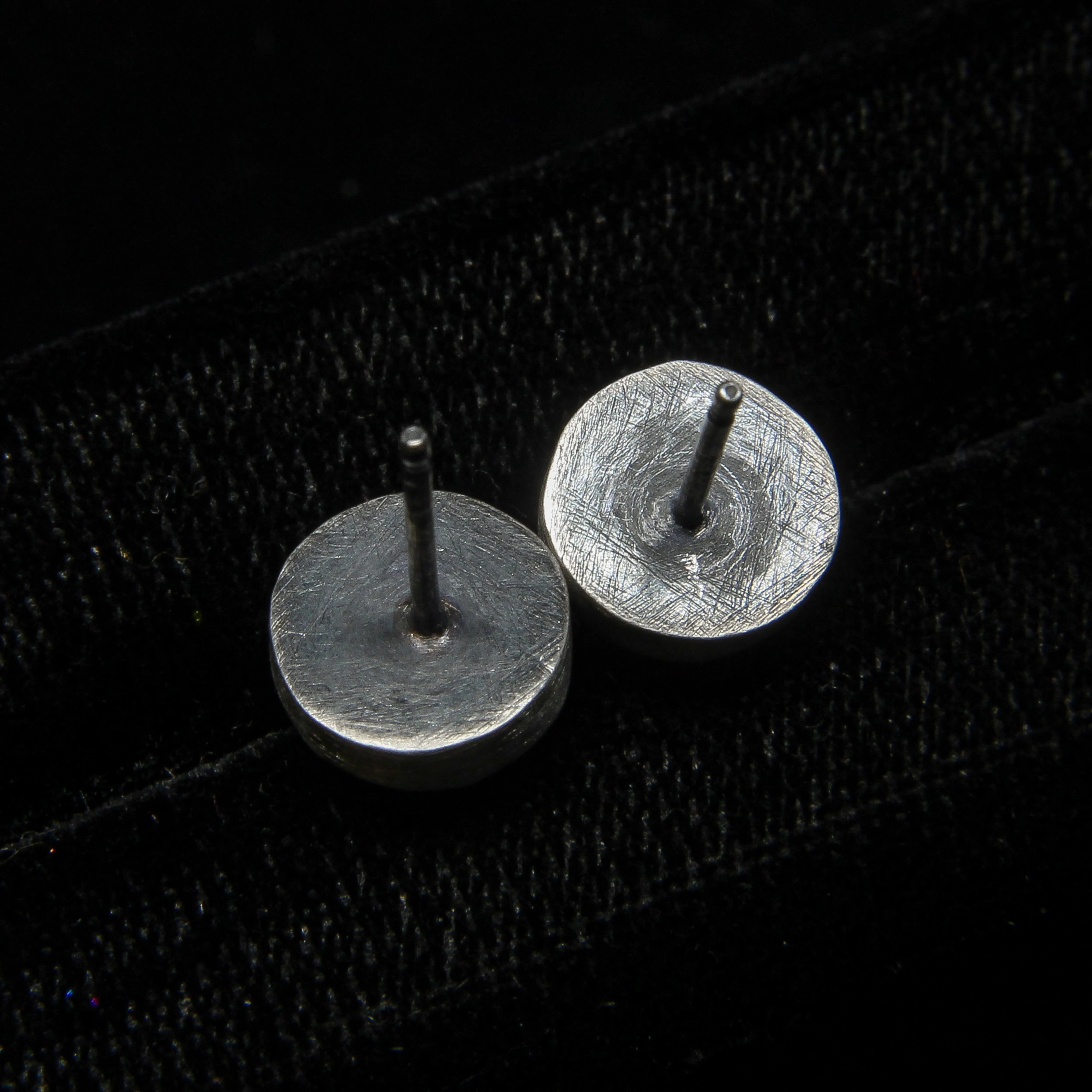 NEW! Stone Stud Earrings in Sterling Silver by Ashley Procopio