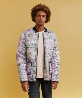 Paisley Quilted Jacket With Lining