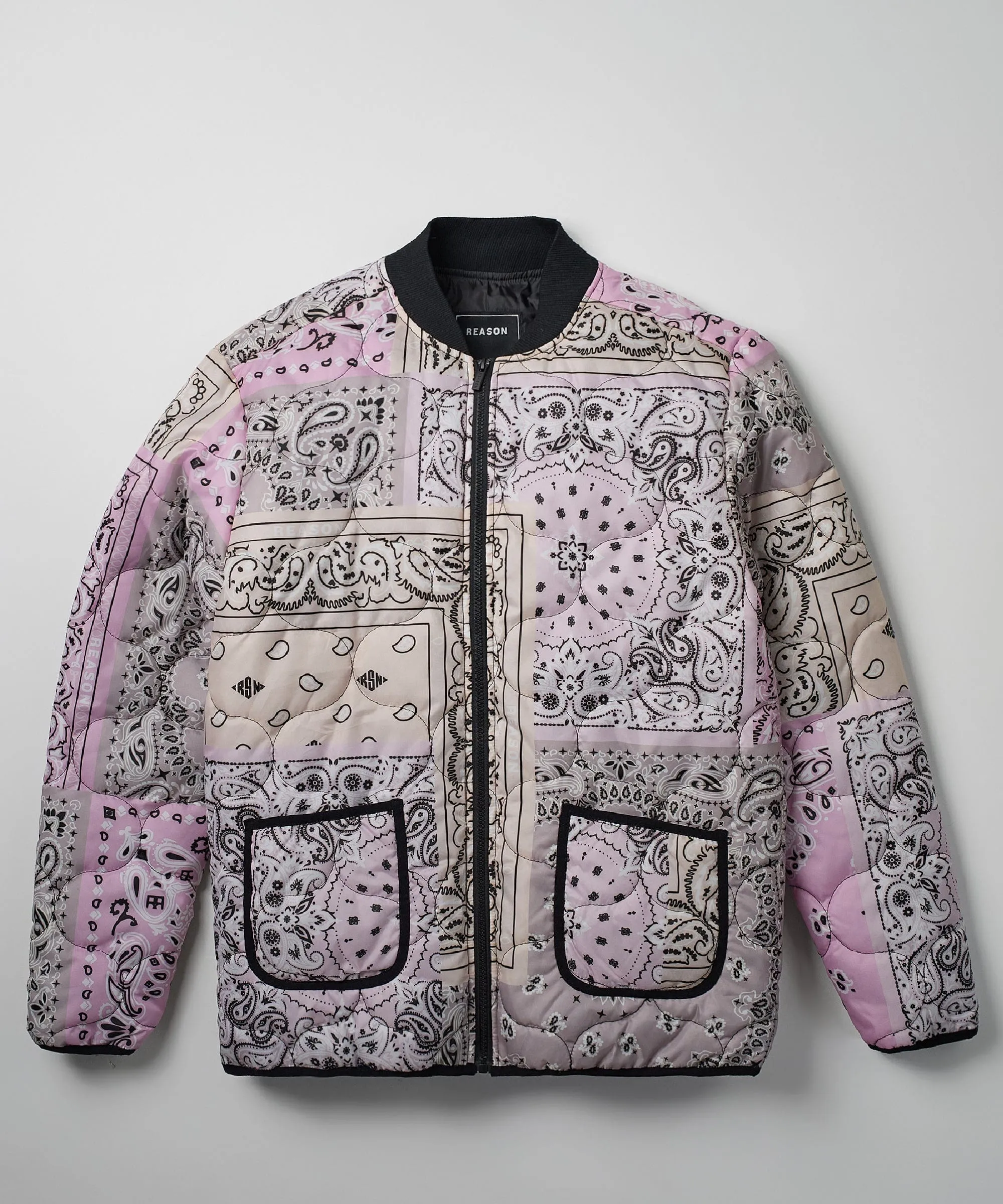 Paisley Quilted Jacket With Lining