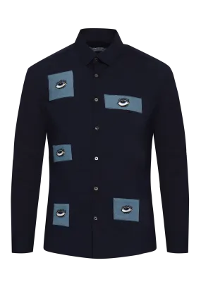 Patch That Shirt in Navy