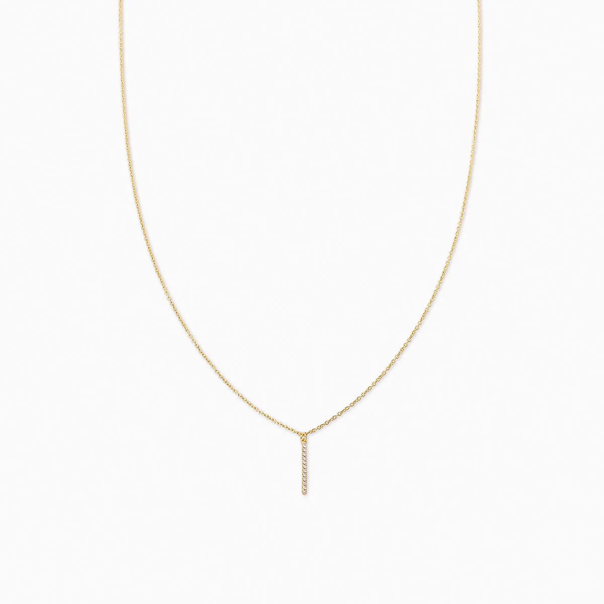 Pillar Vermeil Necklace