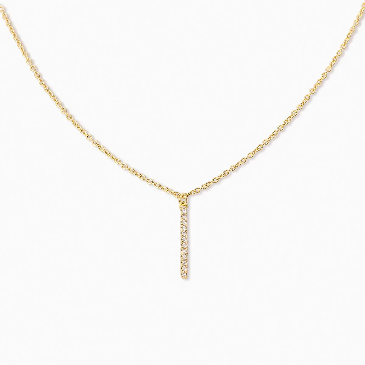 Pillar Vermeil Necklace