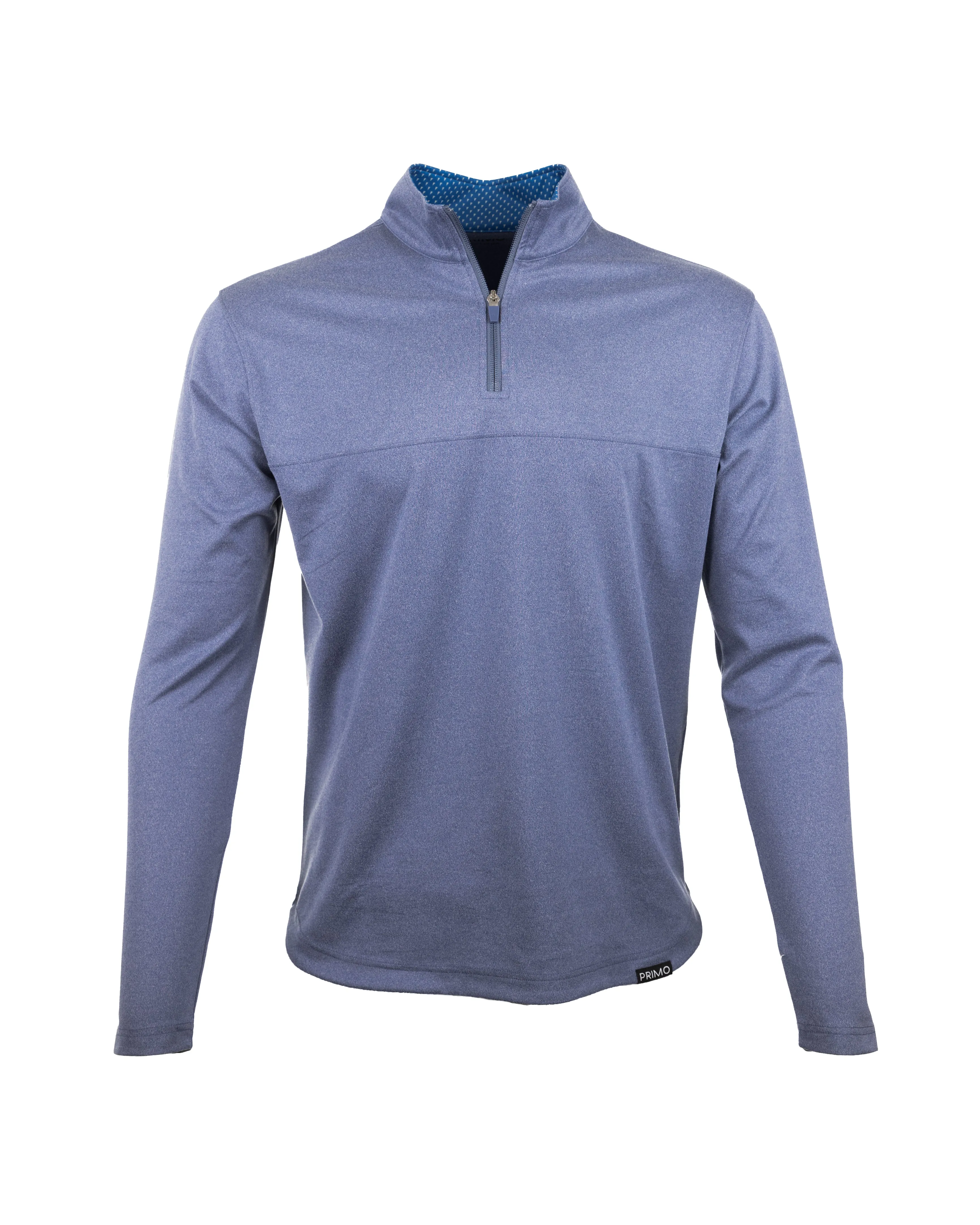 Primo Classic Quarter Zip - Blue Heather