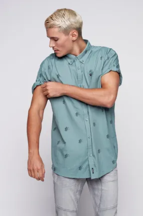 Printed Short Sleeve Shirt - Artic