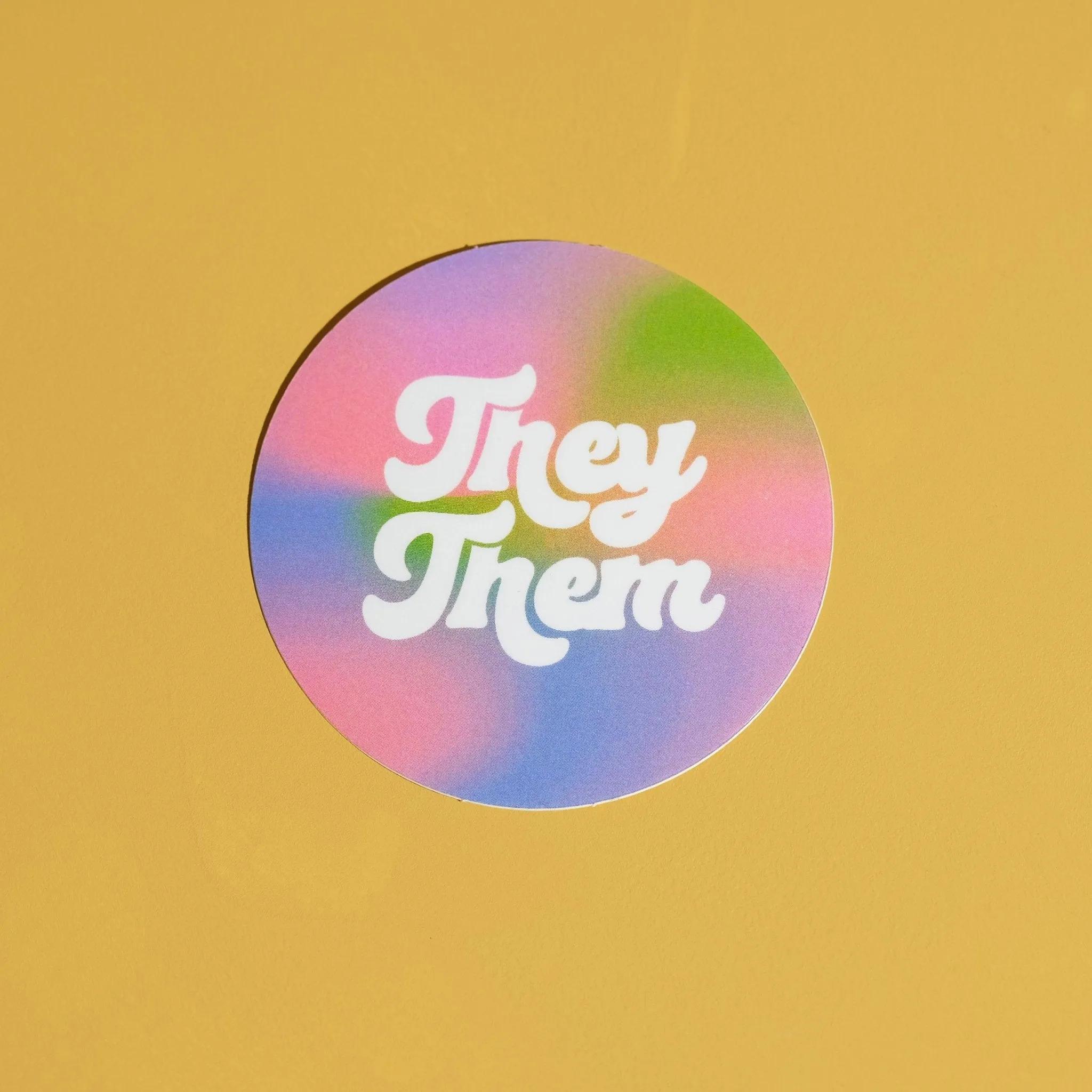 Pronoun Sticker - They/Them