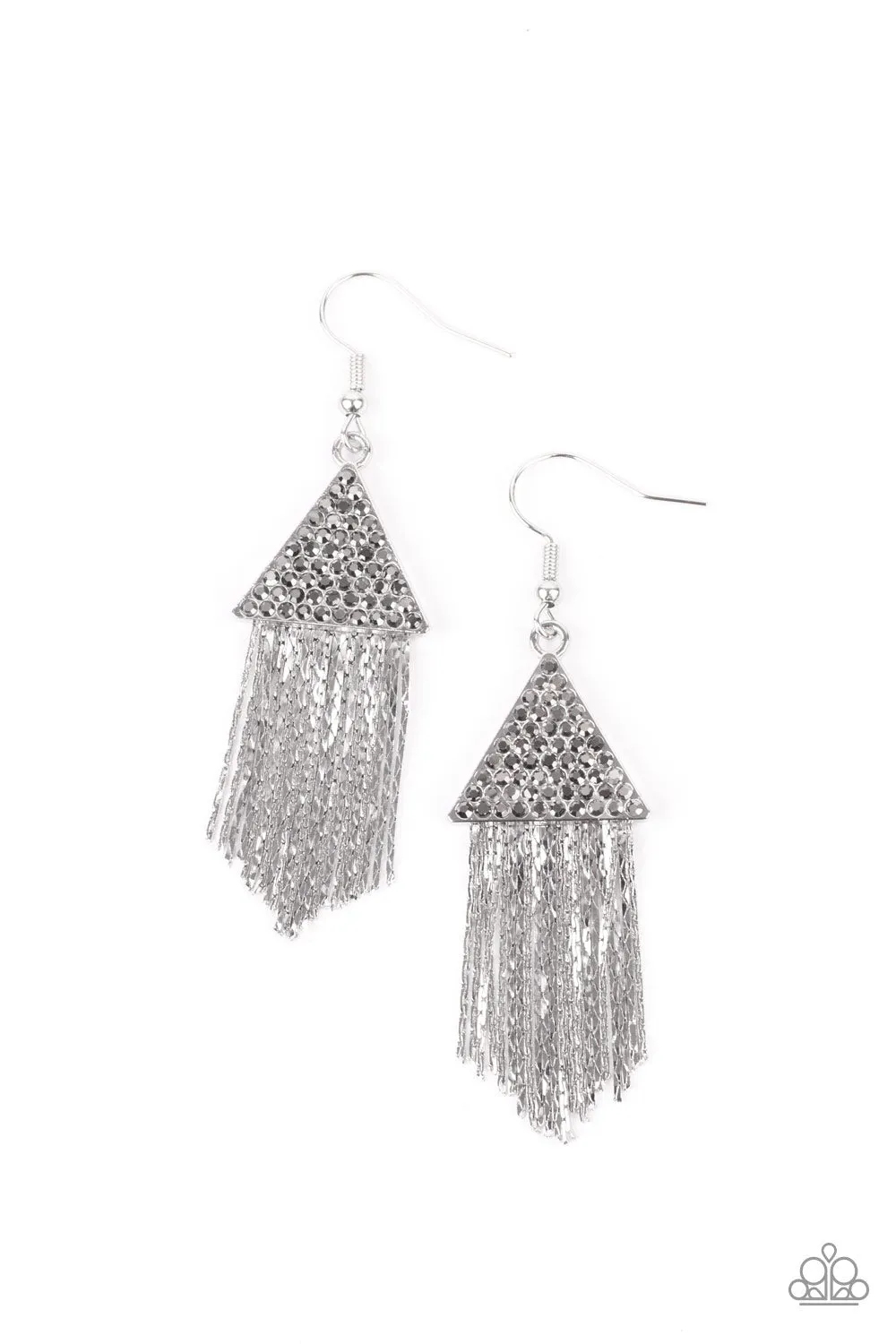 Pyramid SHEEN Silver-Earrings