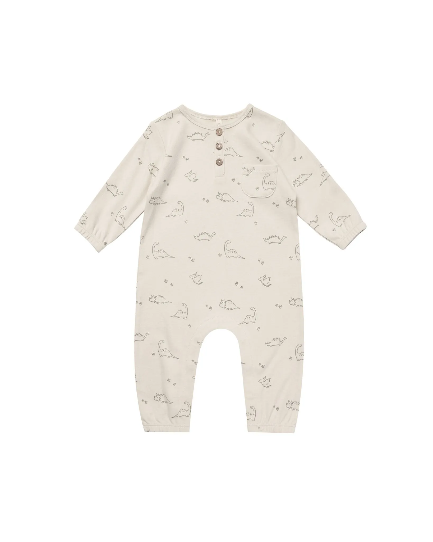 Quincy Mae - Dino Long sleeve Jumpsuit