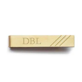 "Best Day Ever" Brass Tie Clip (Pack of 1)