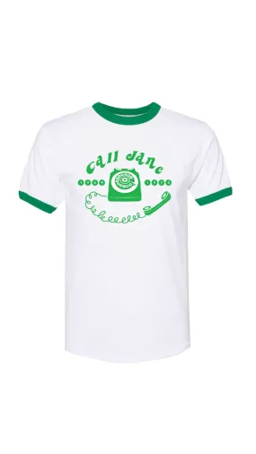 "Call Jane" Ringer Tee