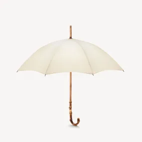 Singin' in the Rain Whangee Umbrella for Women - Cream