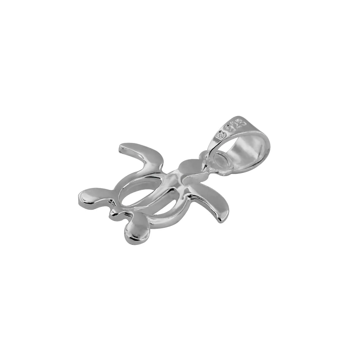 Sterling Silver XS Turtle Charm Pendant