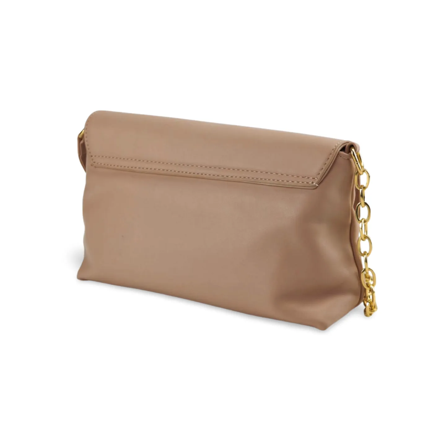 Stylish and Versatile Crossbody Purse with V Logo And Detachable Gold Chain