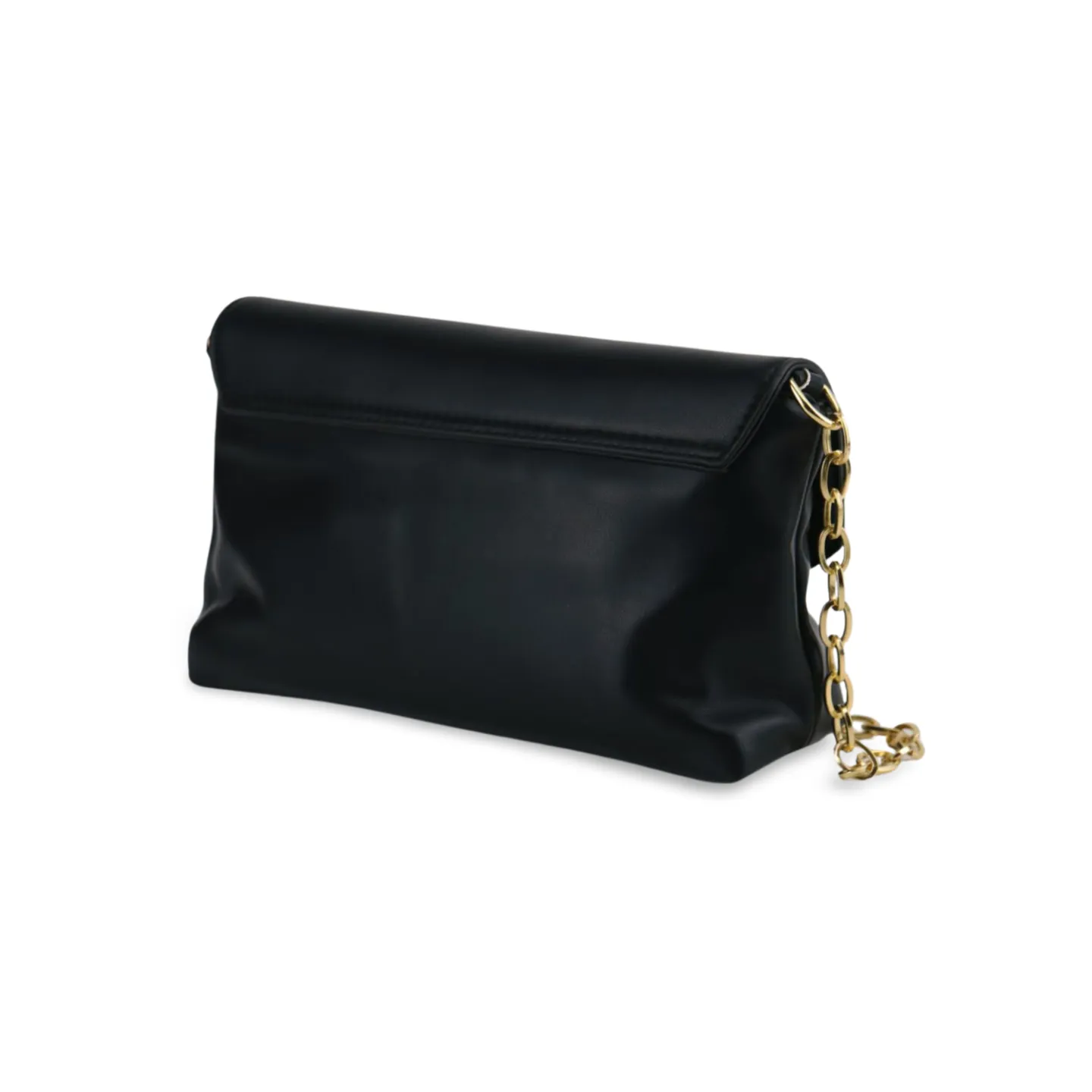 Stylish and Versatile Crossbody Purse with V Logo And Detachable Gold Chain