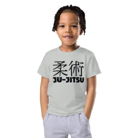 Summer Essential: Boy's Short Sleeve Classic Jiu-Jitsu Rash Guard - Smoke