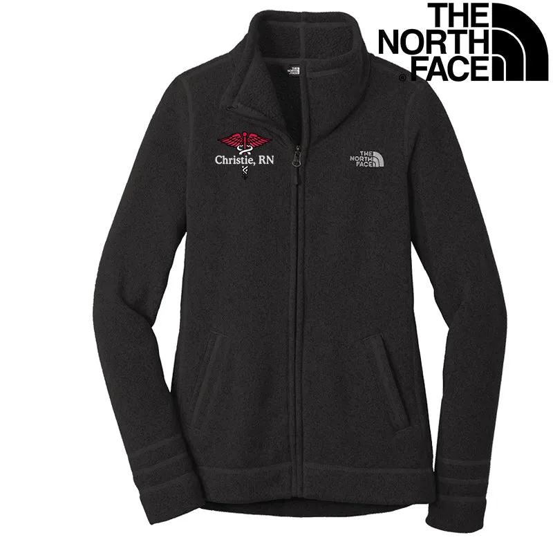 The North Face® Ladies Sweater Fleece Nurse Jacket with TOTE COMBO | NF0A3LH8