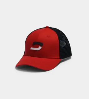 TOUR MESH CAP - RED / BLACK / WHITE