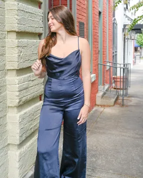 Twilight Satin Jumpsuit