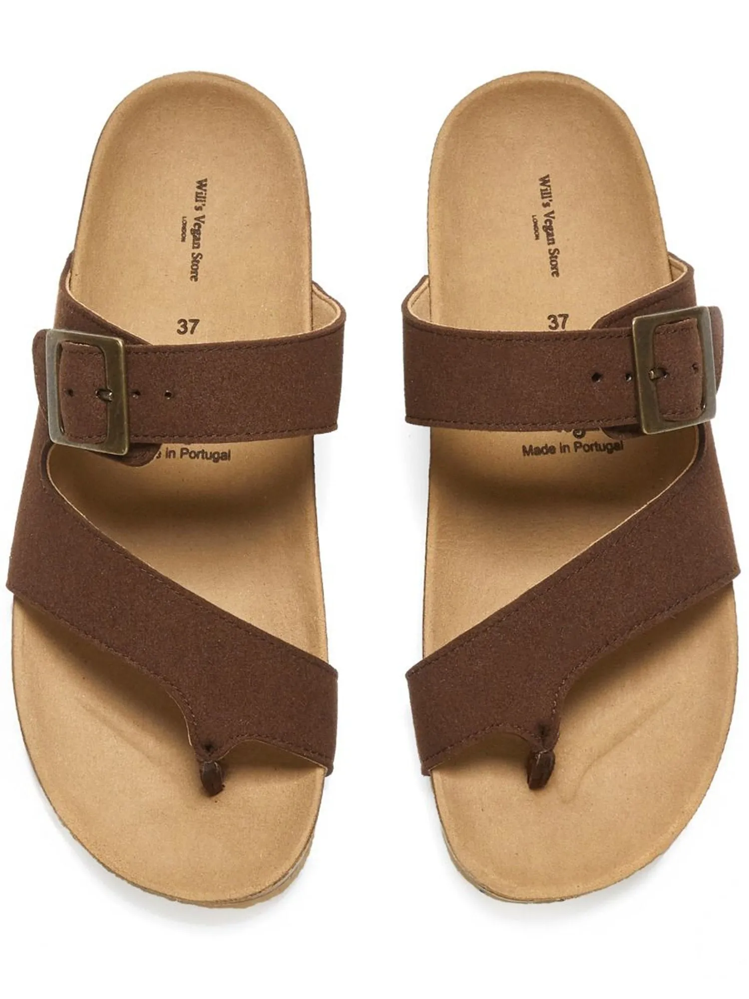 Two Strap Toe Peg Sandals