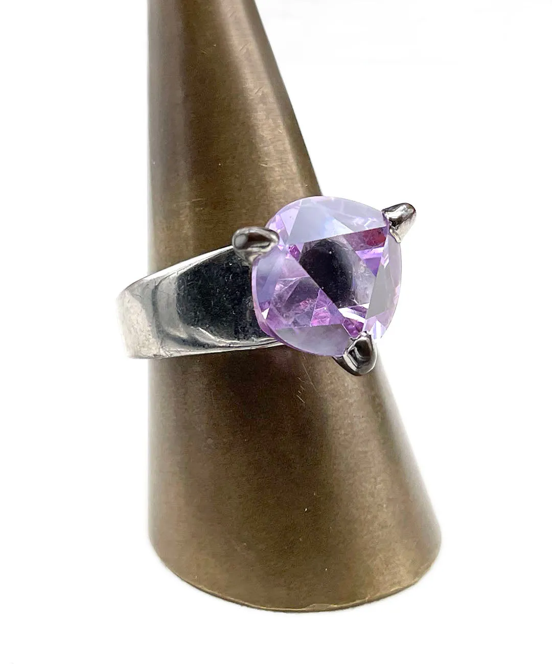 【USA輸入】ヴィンテージ パープル ビジュー リング/Vintage Purple Bijou Ring