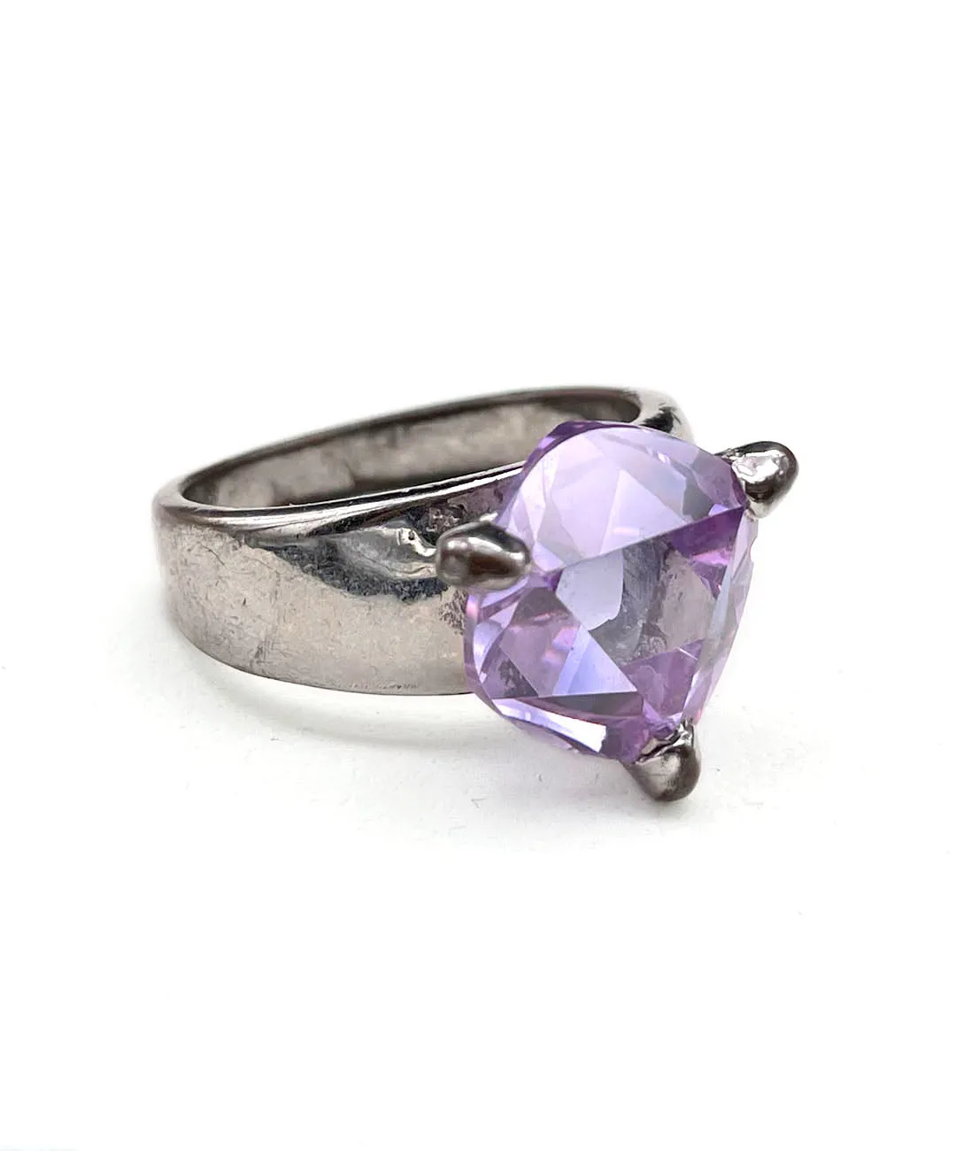 【USA輸入】ヴィンテージ パープル ビジュー リング/Vintage Purple Bijou Ring