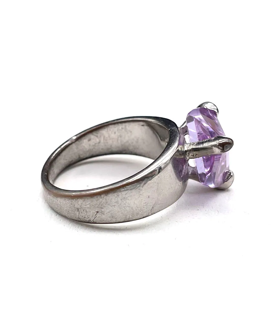 【USA輸入】ヴィンテージ パープル ビジュー リング/Vintage Purple Bijou Ring