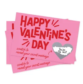 Valentine Scratch-Off Cards, 24 pk (SALE)