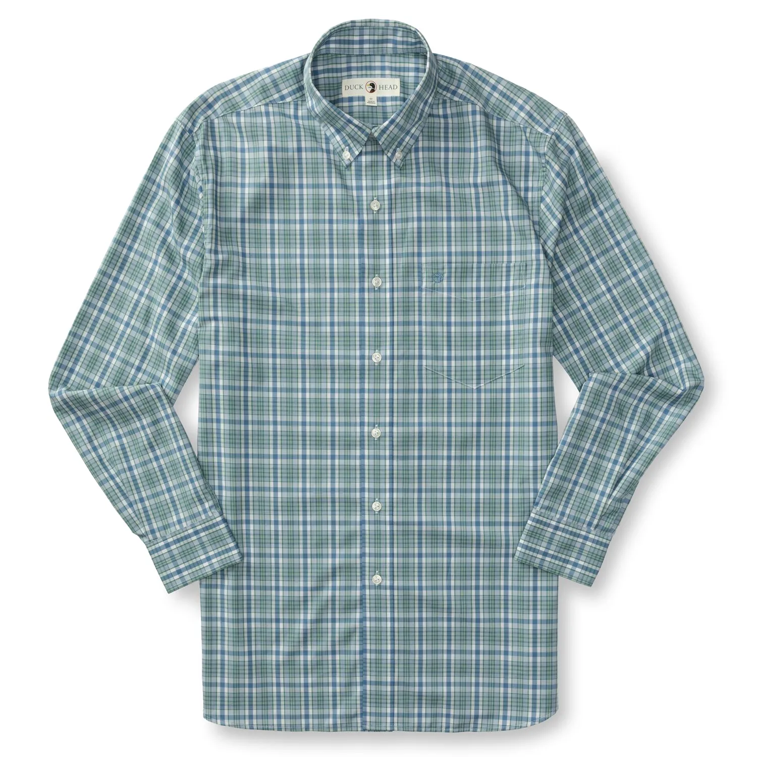 Wallace Plaid Performance Poplin Sport Shirt