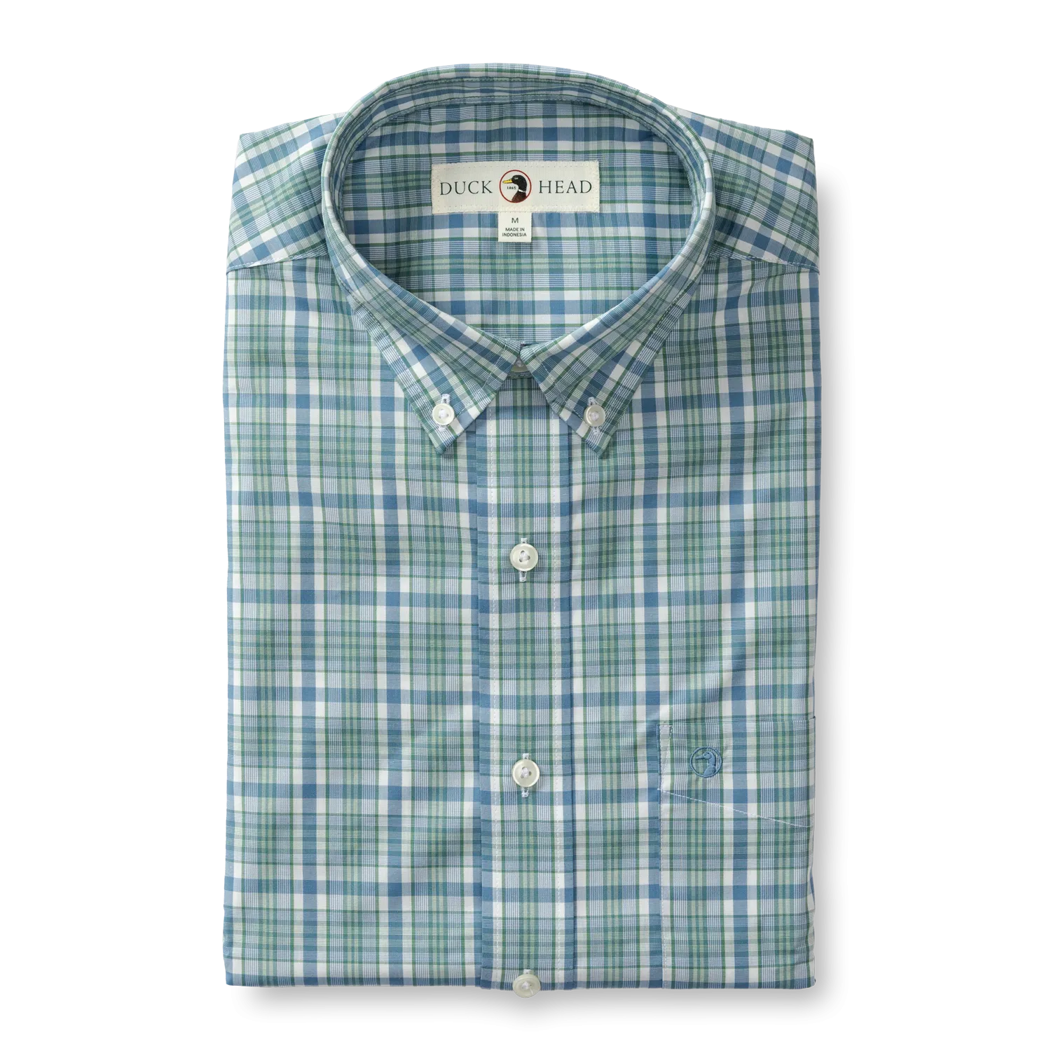 Wallace Plaid Performance Poplin Sport Shirt