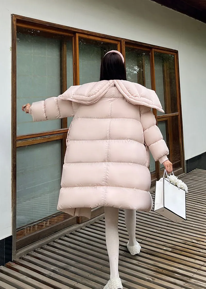 Winter Oversize Hooded Long Down Puffy Coat