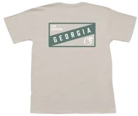 YOUTH Georgia Banner Patch Short Sleeve Pocket Tee